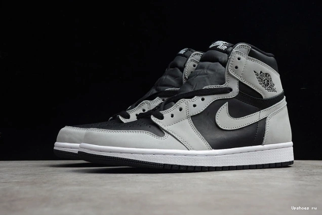 Air Smoke Jordan 1 Grey White Black Light High 555088-035 Retro 0715